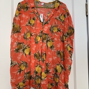 Old navy plus size Hawaiian shirt